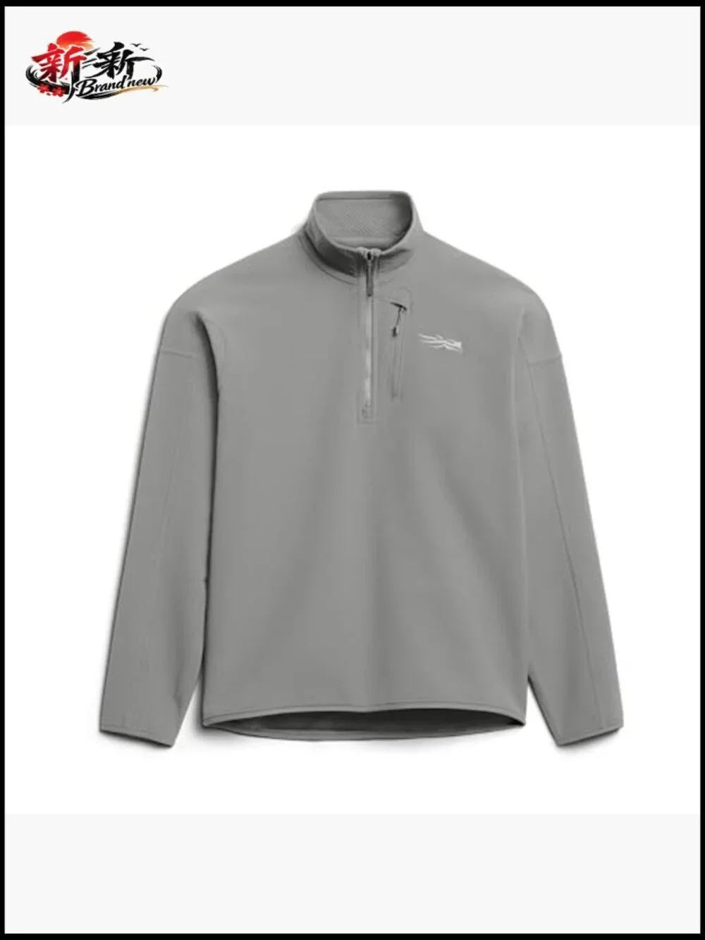 Durable Stretch Fleece 1/4 Zip Pullover for Men Activewear